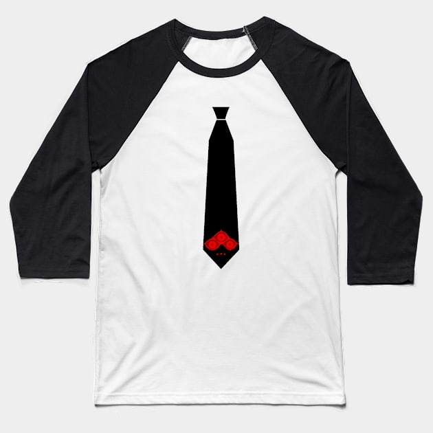 Jahad's symbol tie Baseball T-Shirt by Amerch